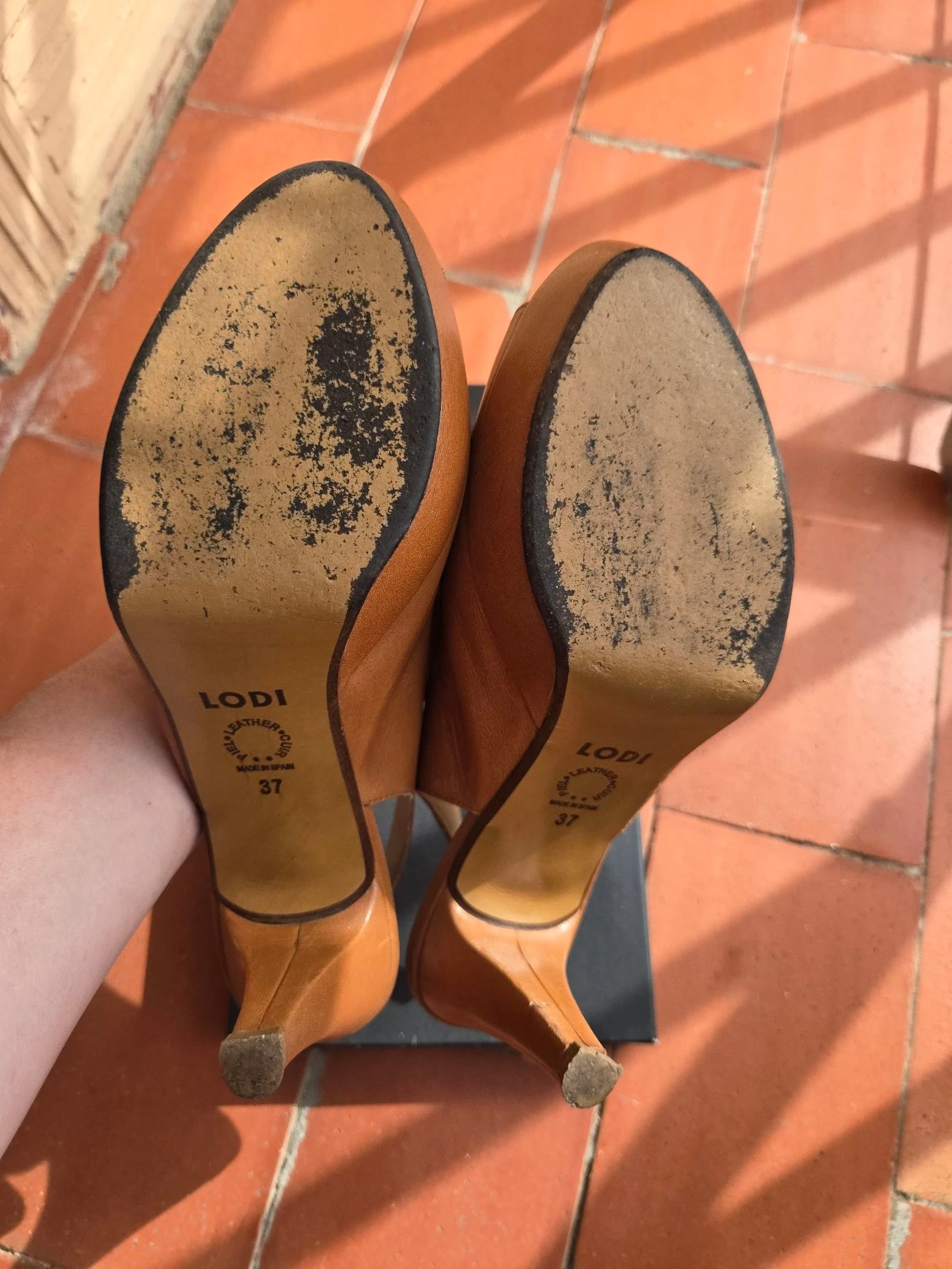 Lodi peep toe. Size 37 – photo 9